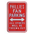 Authentic Street Signs Authentic Street Signs 32517 Phillies & Thrown Out Street Sign 32517